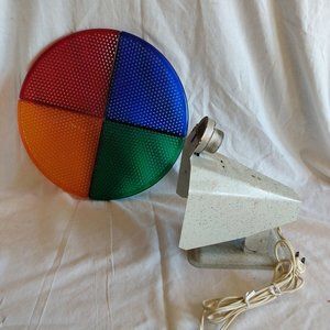 Vintage Penetray Color Wheel For Christmas Tree Parts/Repair NON WORKING